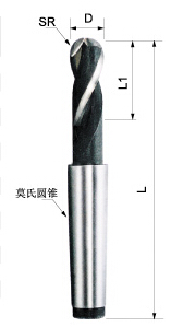 硬质合金焊接球头铣刀